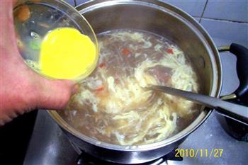 蒜苗萝卜酸辣汤的做法步骤12