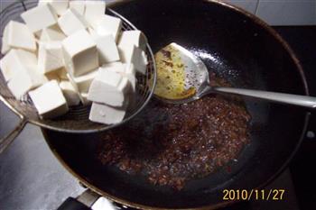 麻辣肉末烧豆腐的做法步骤9