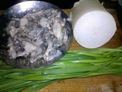 萝卜牡蛎煎的做法步骤1