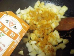咖喱土豆丁的做法步骤5