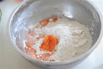 双色糯米烧麦的做法步骤10
