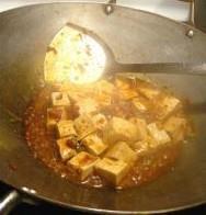 山寨式叉烧麻婆豆腐的做法图解5