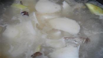 清炖羊排萝卜汤的做法步骤11