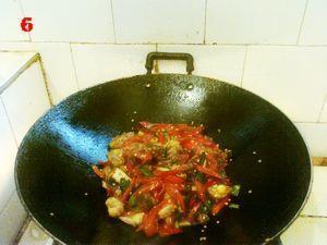 红辣椒炒鸡丁的做法步骤6