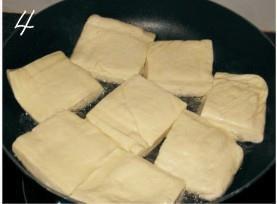 油煎豆腐的做法步骤4