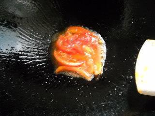 茄汁鲜藕片的做法图解3