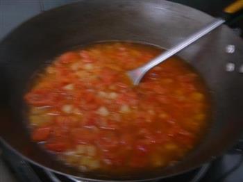 蕃茄土豆炸酱面的做法步骤8