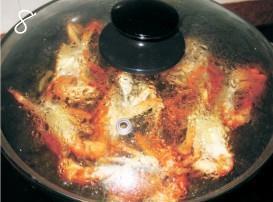 油焖肉蟹的做法步骤8