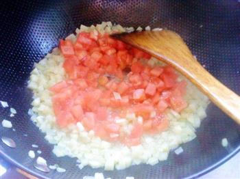 土豆番茄蛋炒饭的做法步骤6
