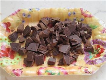 巧克力蔓越莓吐司的做法步骤2