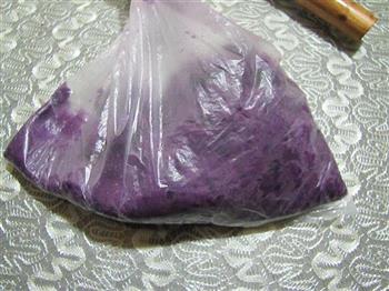 奶香紫薯包的做法步骤11