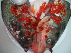 鲜香剁椒鱼头的做法图解8