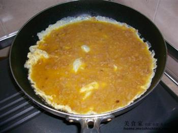 菜脯煎蛋的做法步骤5