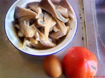 番茄蘑菇鸡蛋面的做法步骤1