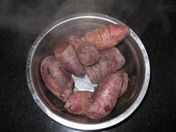 烤紫薯的做法步骤5