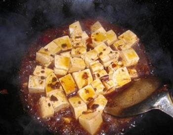 素麻婆豆腐的做法图解5