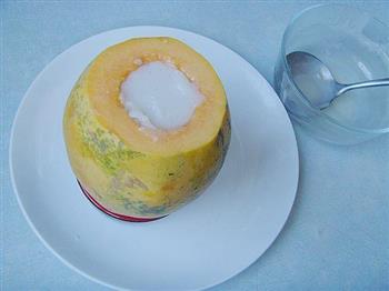 木瓜椰奶冻的做法步骤6