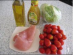 意大利烤鸡肉沙拉的做法步骤1