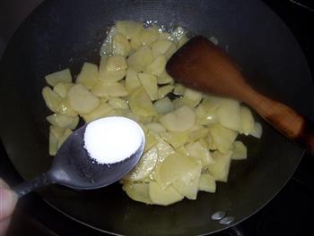 家常土豆片的做法步骤5
