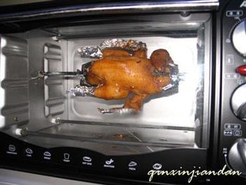 烤全鸡的做法步骤5