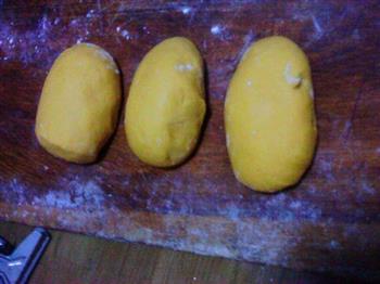葡萄豆沙南瓜面包的做法步骤6