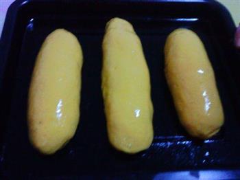 葡萄豆沙南瓜面包的做法步骤9