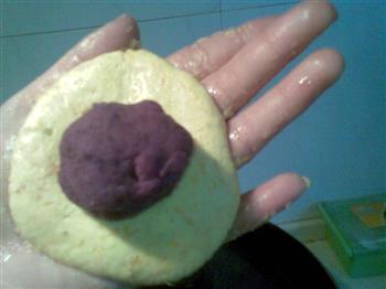 南瓜紫薯饼的做法步骤5