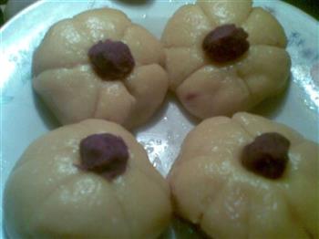 南瓜紫薯饼的做法步骤7