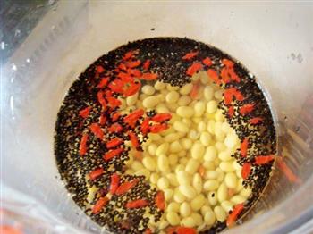 黄豆黑米豆浆的做法步骤5