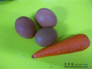 萝卜煎蛋的做法图解1