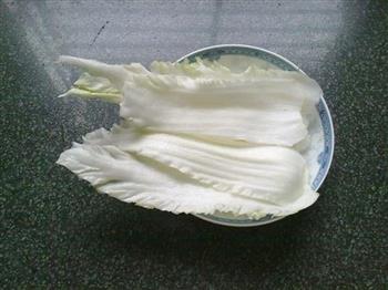 虾米大白菜梗的做法步骤1