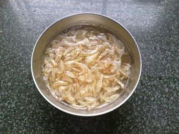 虾米大白菜梗的做法步骤3