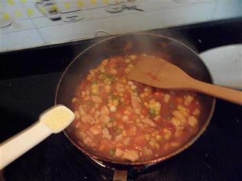茄汁鸡丁拌面的做法步骤10