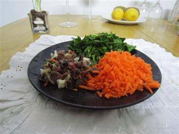 腊肉蔬菜炒饭的做法步骤1