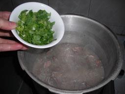 猪肝瘦肉粥的做法步骤6
