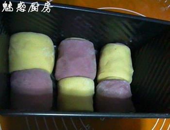 紫薯双色土司的做法图解11