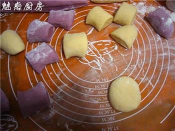 紫薯双色土司的做法图解8