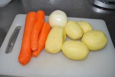 土豆胡萝卜煎饼的做法步骤1