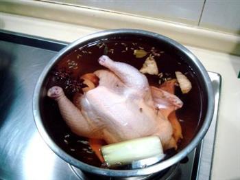 熏烤三黄鸡的做法步骤3