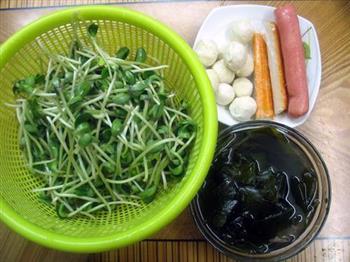 海带芽菜汤的做法步骤1
