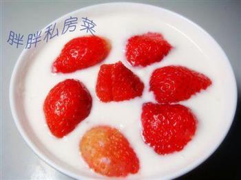 草莓酸奶的做法步骤8