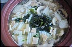 日式豆腐味增汤的做法步骤9