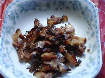 茶树菇炒腊肉的做法步骤4