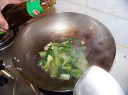 蚝油生菜的做法步骤5