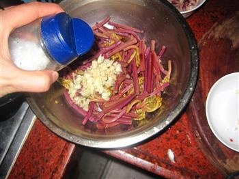 凉拌蕨菜的做法步骤7