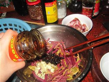 凉拌蕨菜的做法步骤9