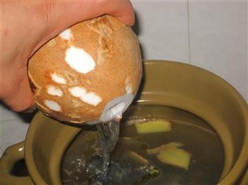 椰子炖乌鸡汤的做法步骤6