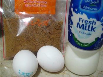 木瓜牛奶炖蛋的做法步骤1