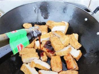 蚝油焖红烧豆腐的做法步骤4