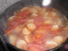 山药番茄豆腐汤的做法步骤8